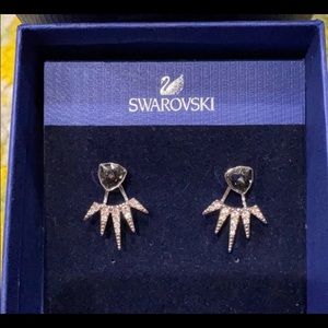 Swarovski jacket earrings